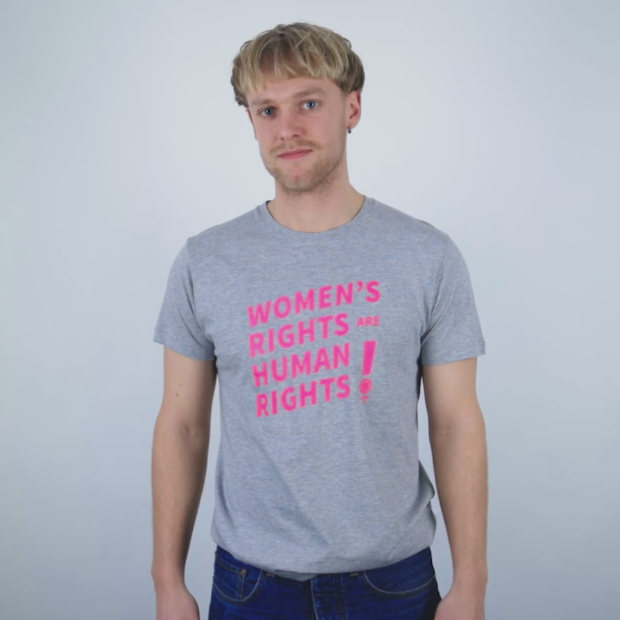 Women's rights are human rights - Grå/Pink
