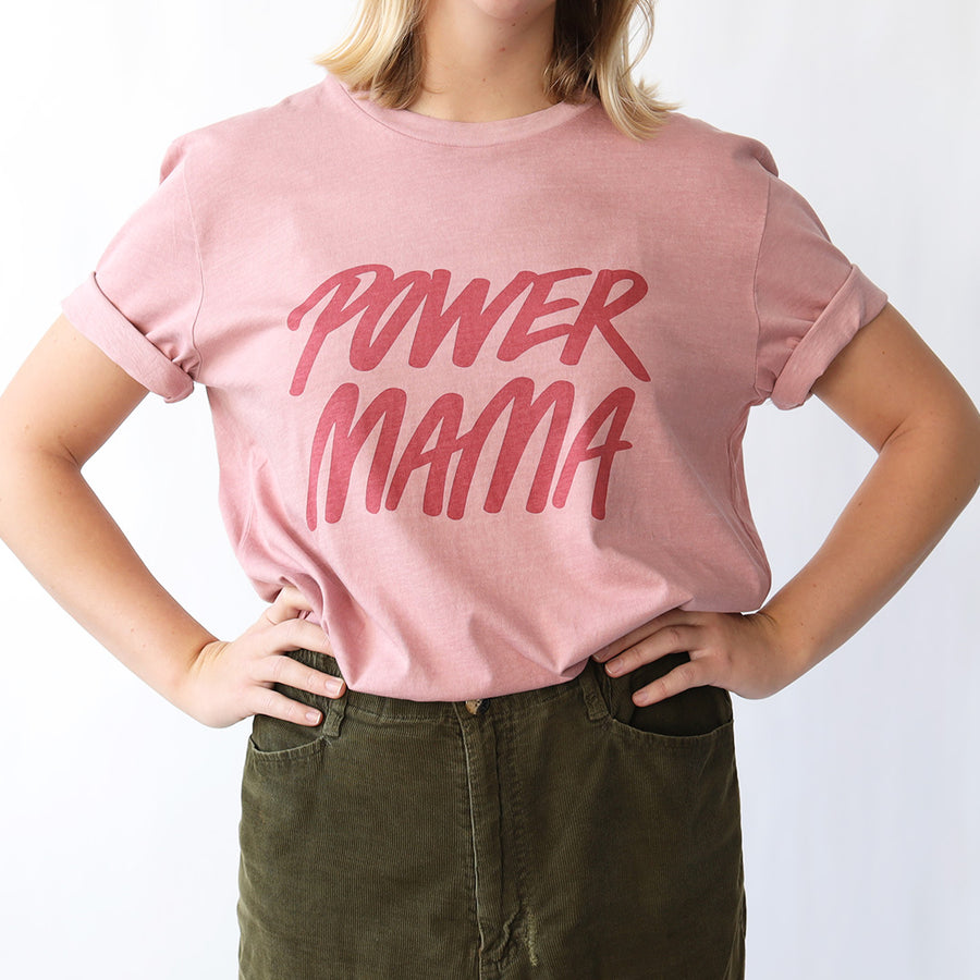 Power Mama t-shirt Rosa