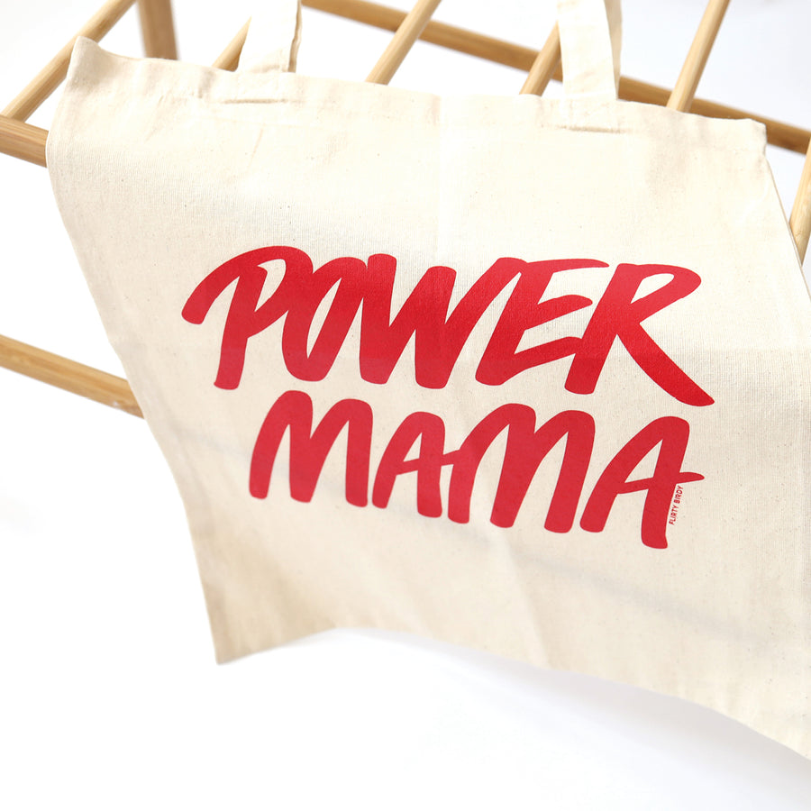 Power Mama Mulepose - Hvid