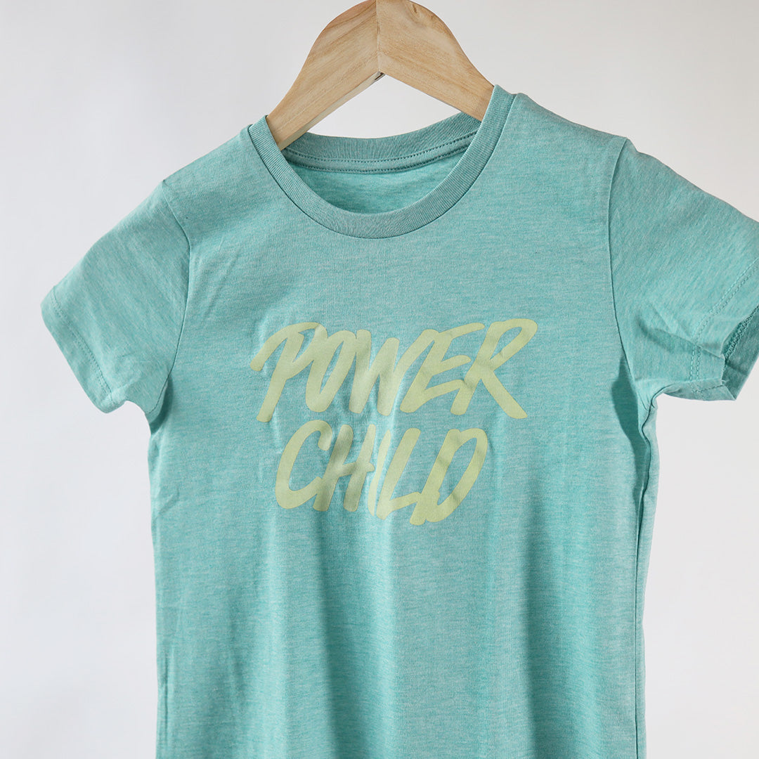 Power Child green - Children's t-shirt
