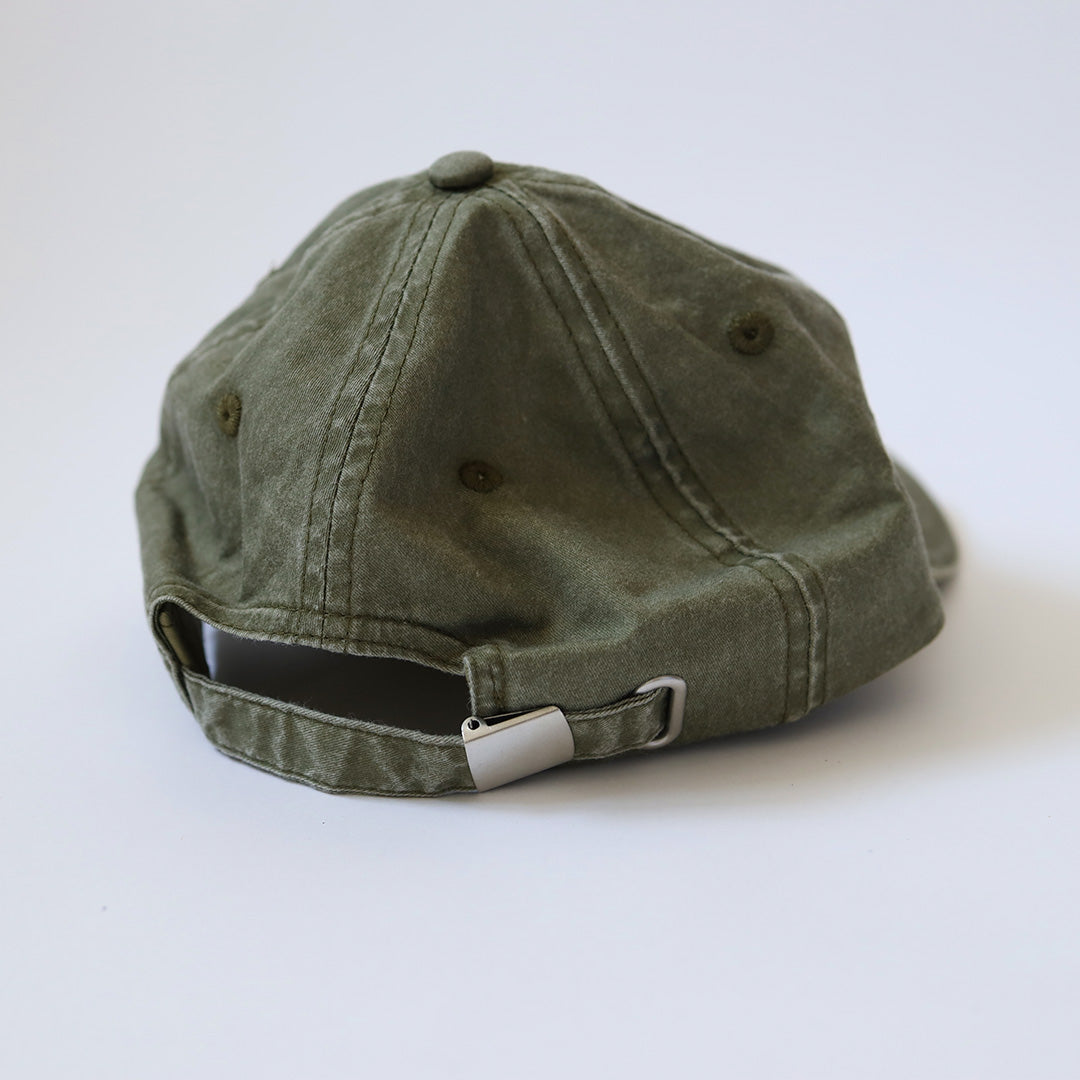 Cap: HUMAN BEING BEING HUMAN (Olive green)