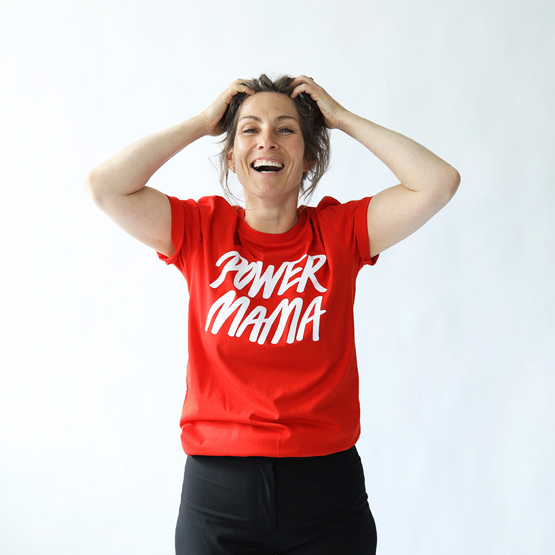 Power Mama T-shirt Red