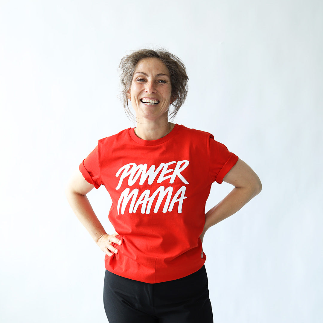 Power Mama T-shirt Red